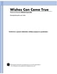 Wishes Can Come True Unison choral sheet music cover